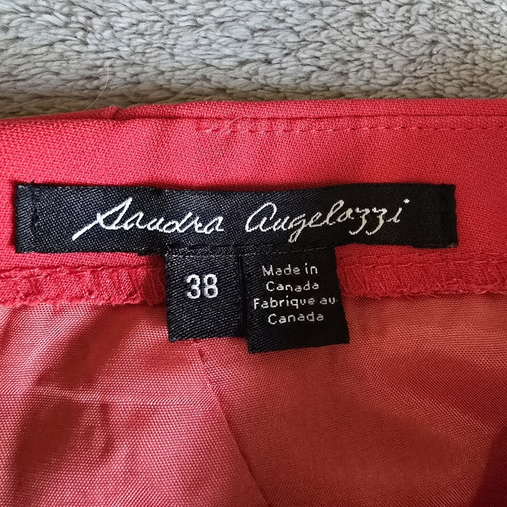 Sandra Angelozzi red pencil skirt size 38 - Picture 8 of 10